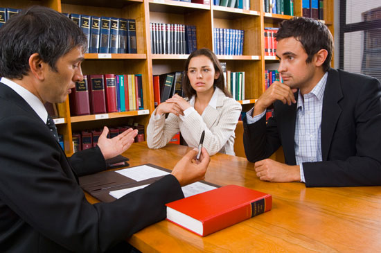 Attorney and client interview